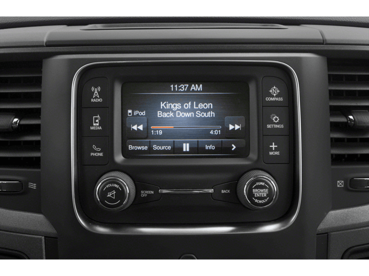 2018 Ram 4500 Chassis Cab SLT - Interior Stereo System