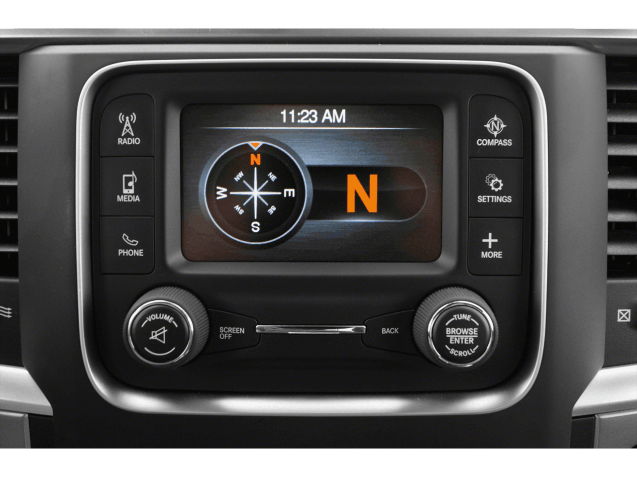 2018 Ram 4500 Chassis Cab Laramie - Interior Navigation System