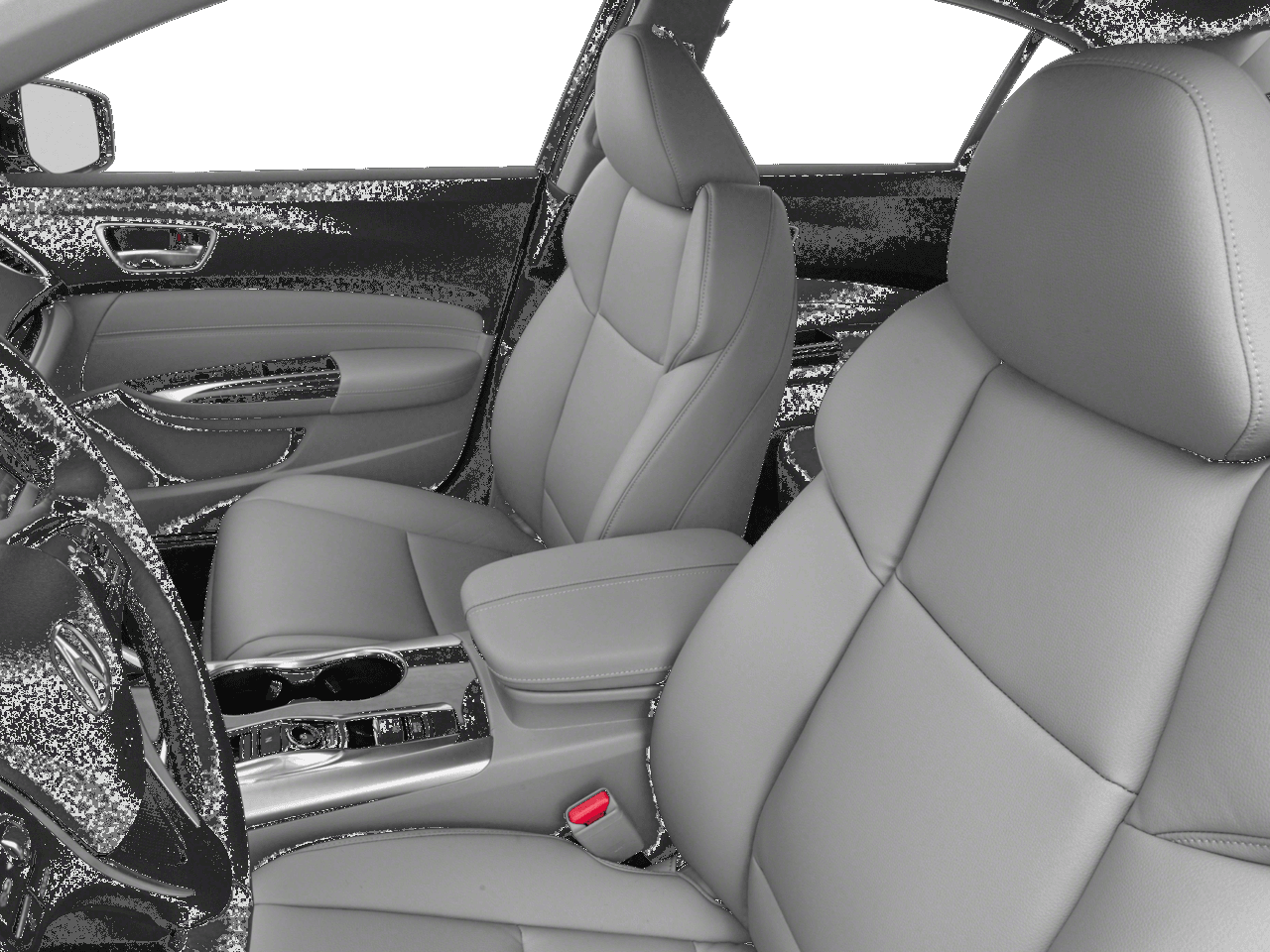 2018 Acura TLX  - Interior Driver's Side with Door Open, Front Seat Feature