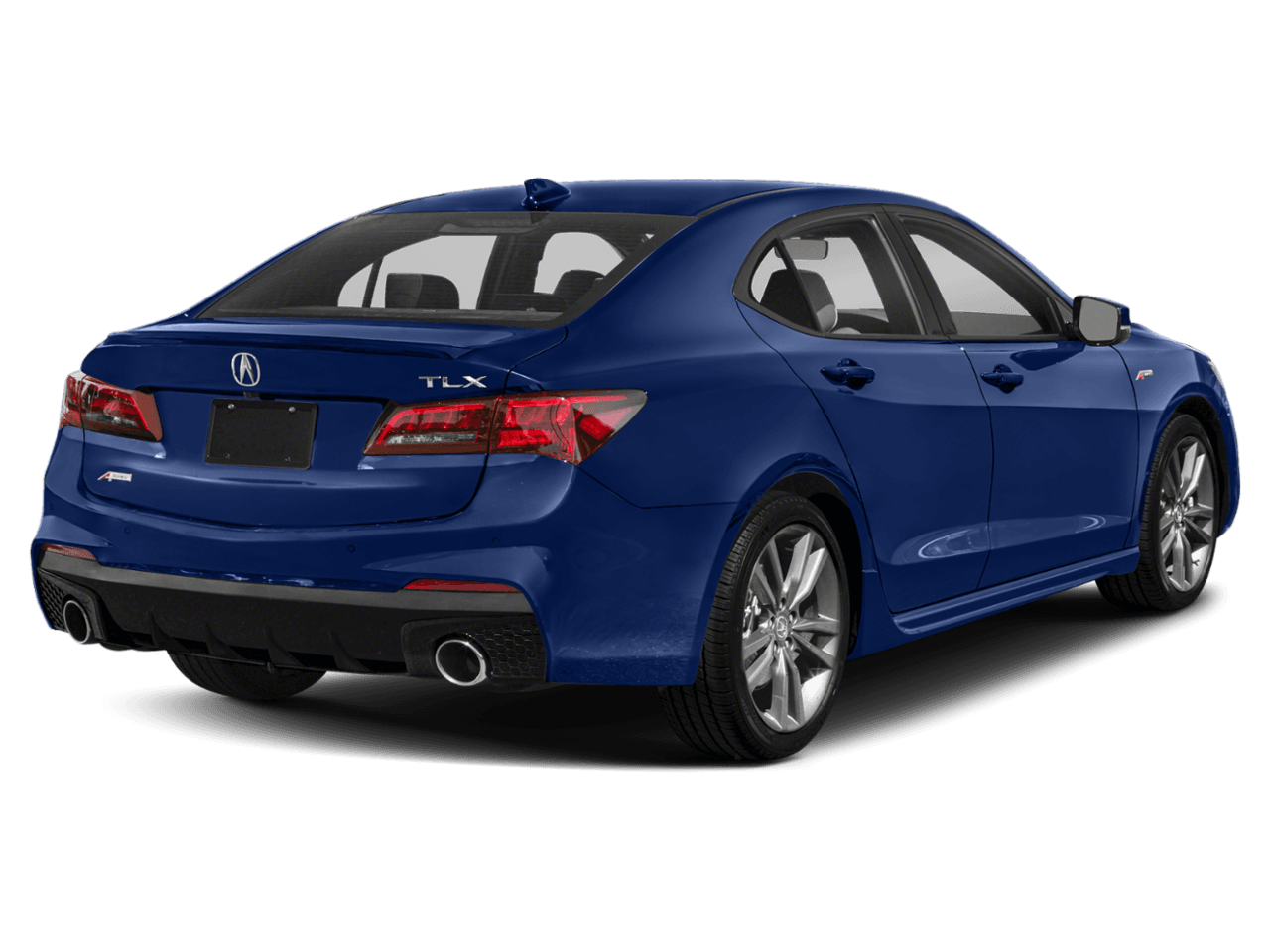 2018 Acura TLX  - Rear 3/4, facing to the right