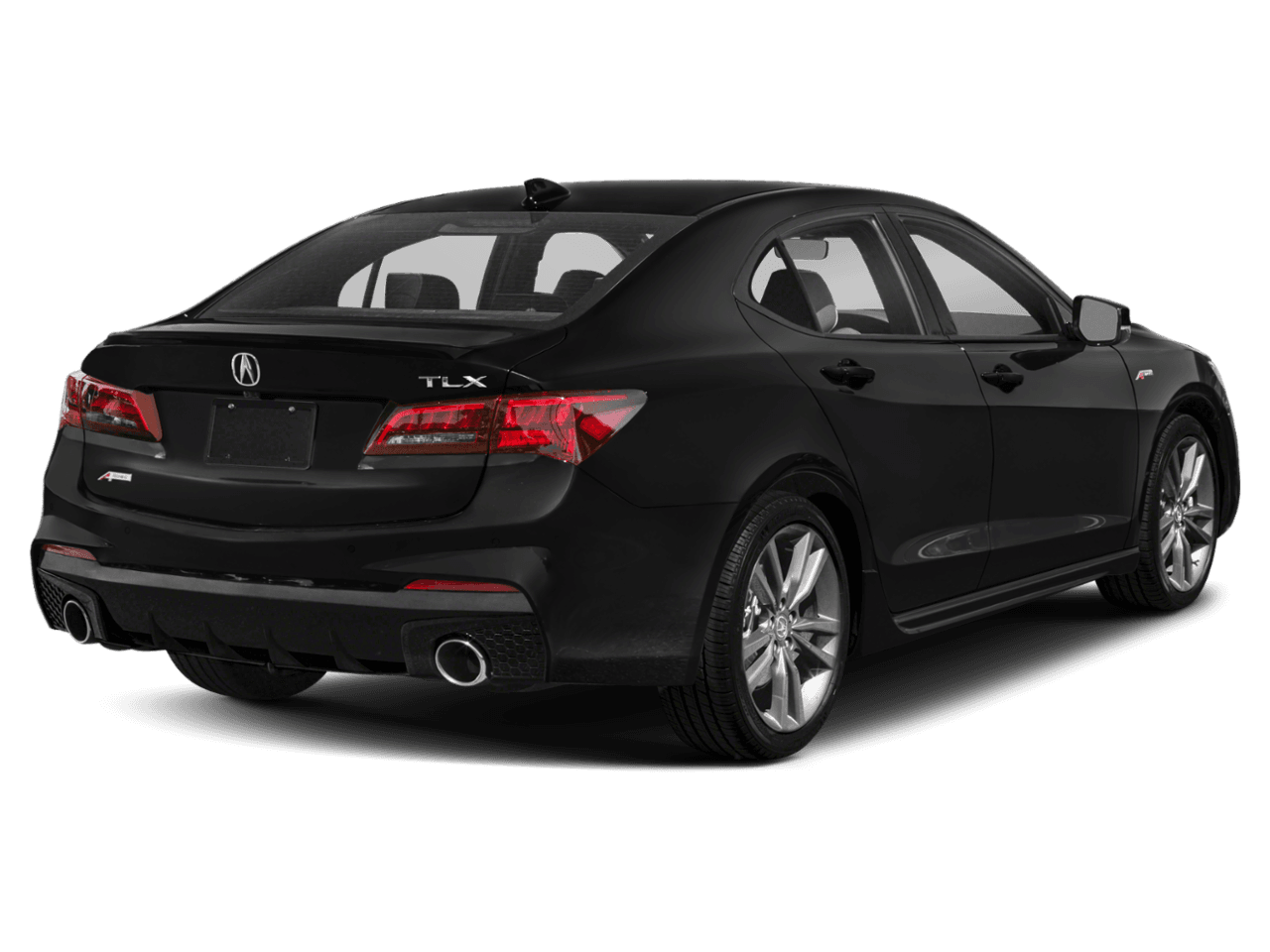 2018 Acura TLX  - Rear 3/4, facing to the right