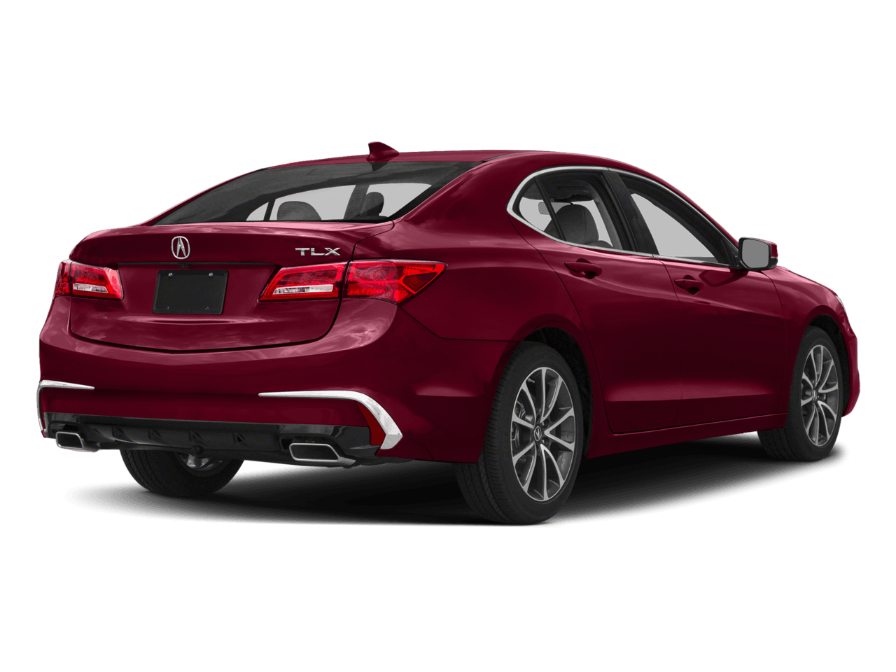 2018 Acura TLX  - Rear 3/4, facing to the right