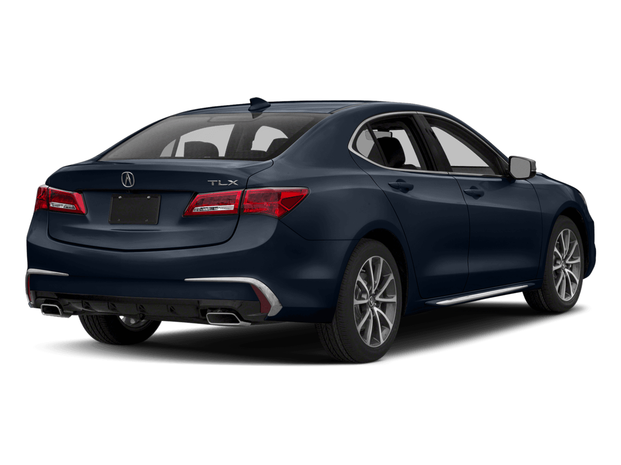 2018 Acura TLX w/Technology Pkg - Rear 3/4, facing to the right