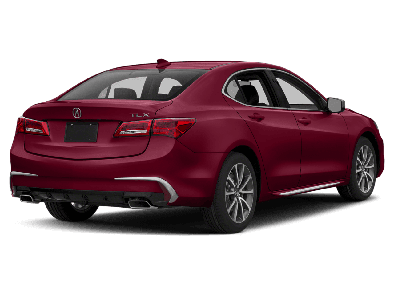 2018 Acura TLX w/Technology Pkg - Rear 3/4, facing to the right