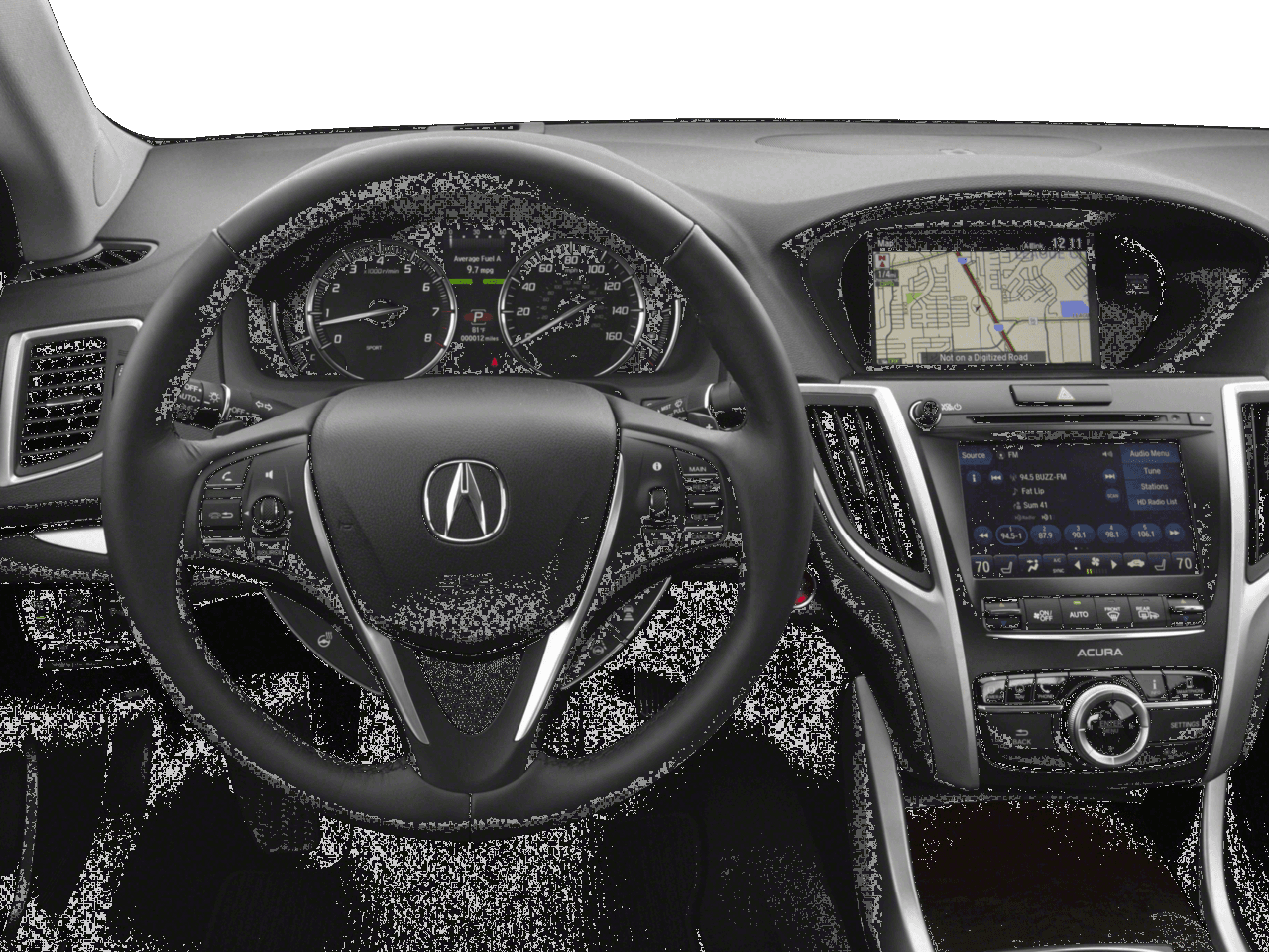 2018 Acura TLX w/Advance Pkg - Interior Drivers Dash