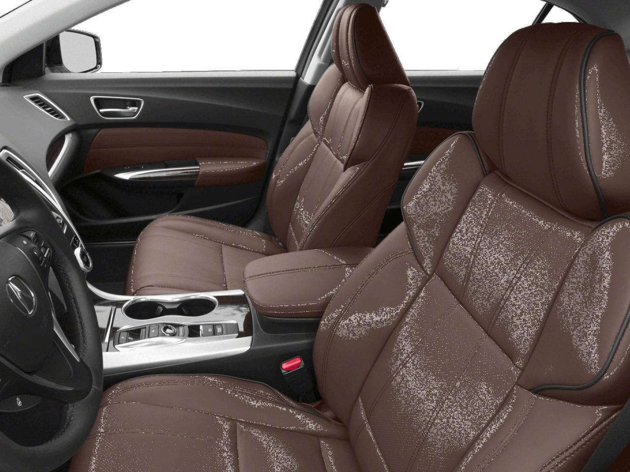 2018 Acura TLX w/Advance Pkg - Interior Driver's Side with Door Open, Front Seat Feature