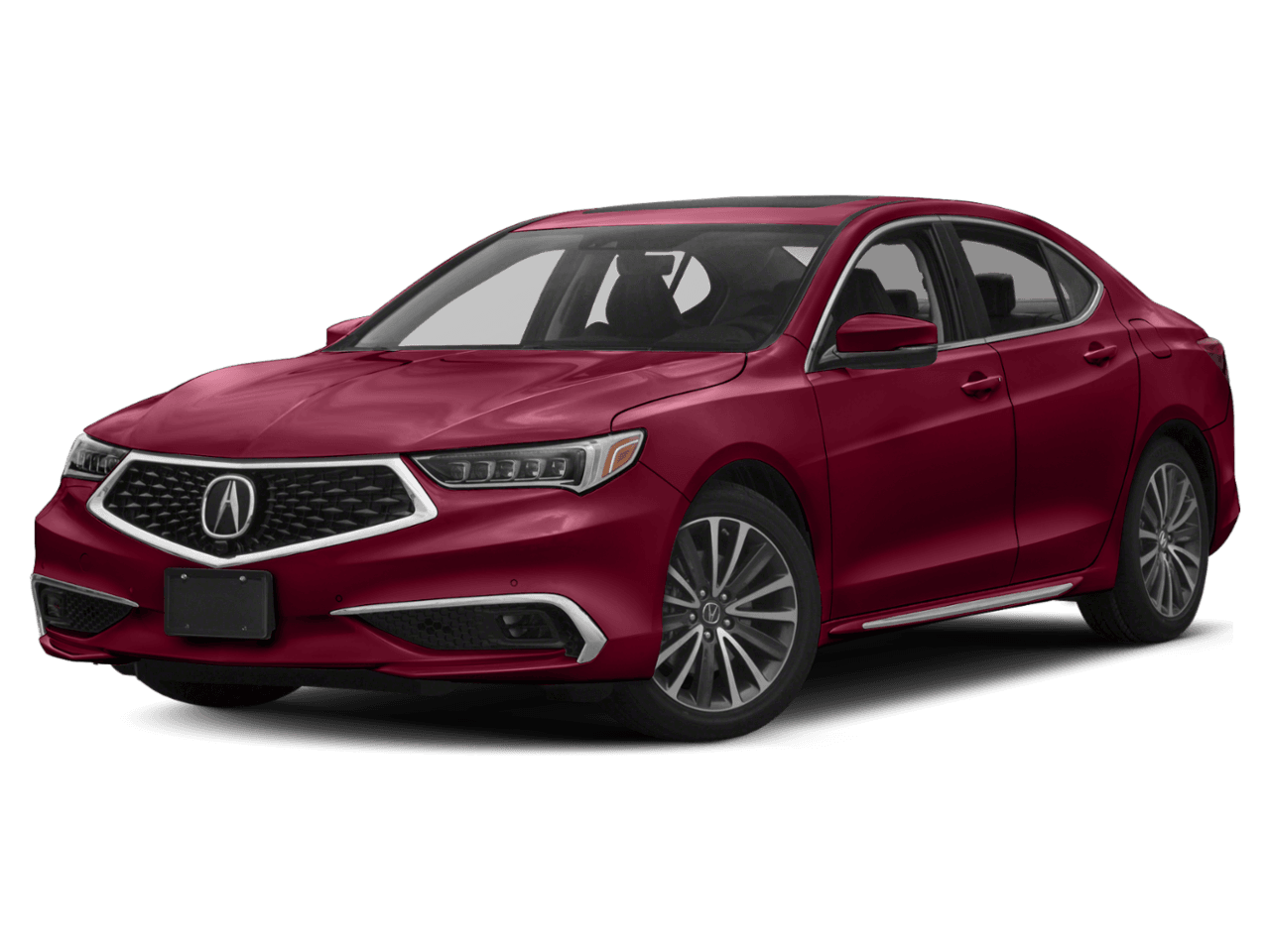 2018 Acura TLX w/Advance Pkg - Front 3/4, facing to the left