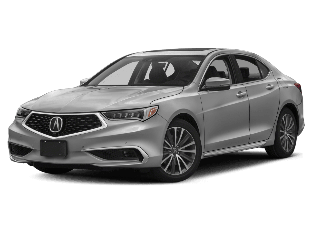 2018 Acura TLX w/Advance Pkg - Front 3/4, facing to the left