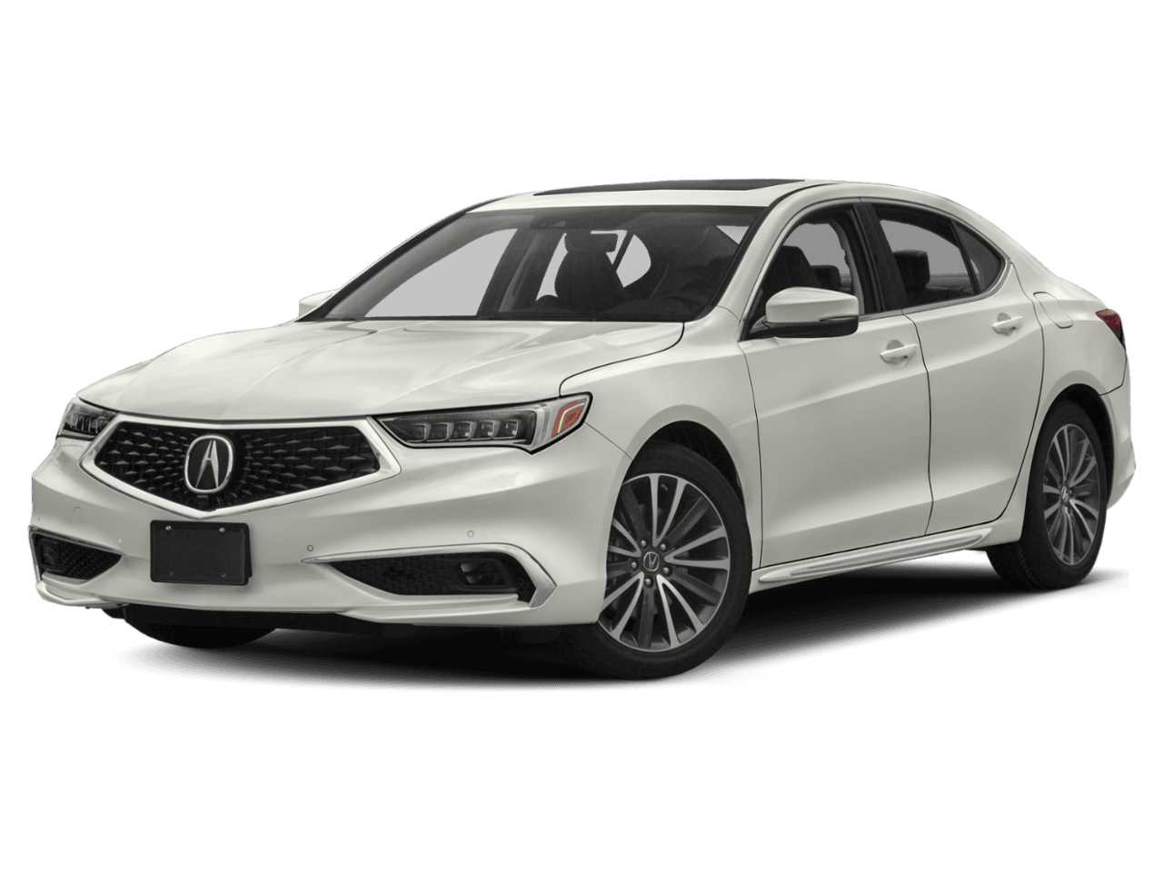 2018 Acura TLX w/Advance Pkg - Front 3/4, facing to the left