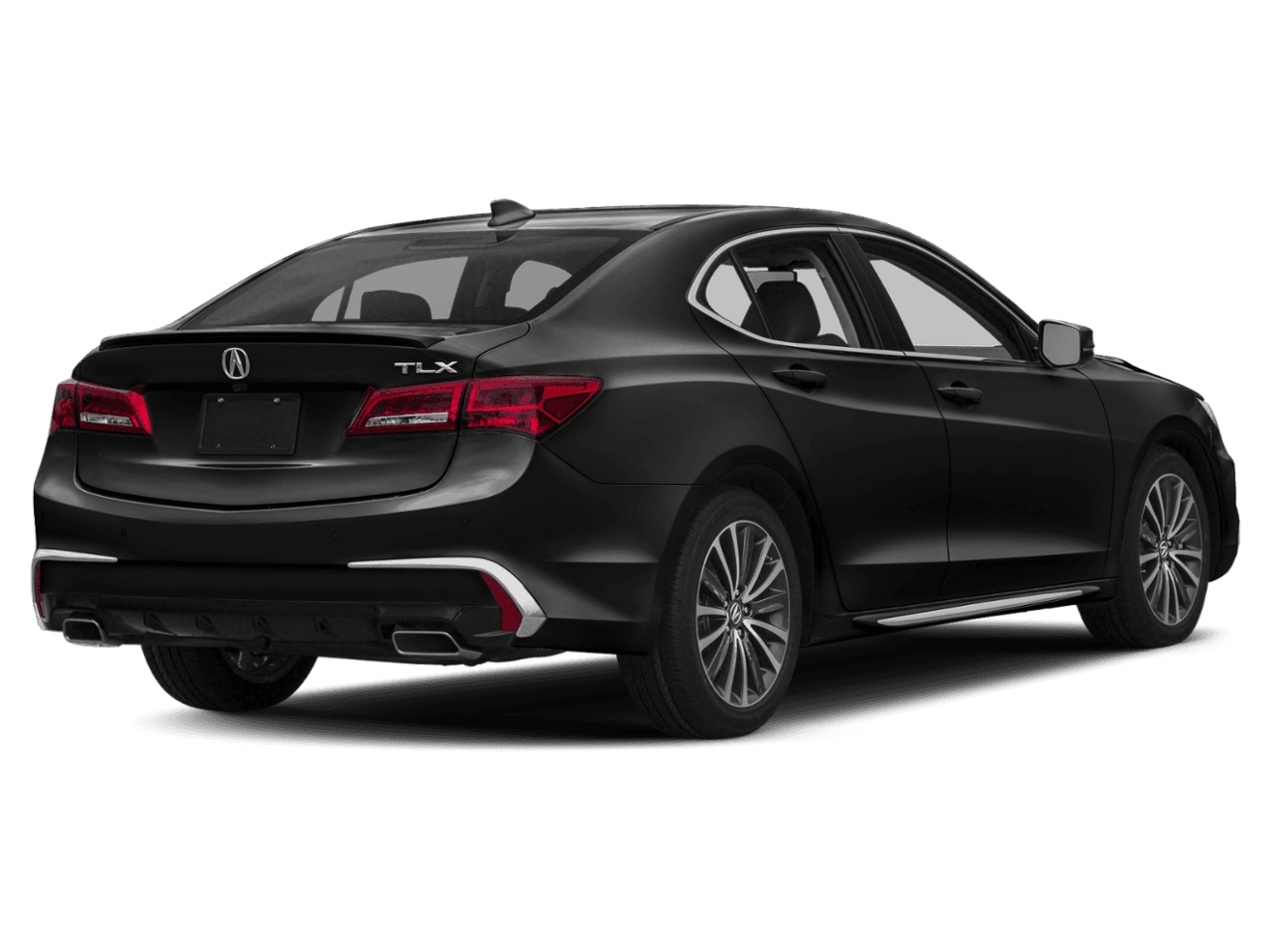 2018 Acura TLX w/Advance Pkg - Rear 3/4, facing to the right