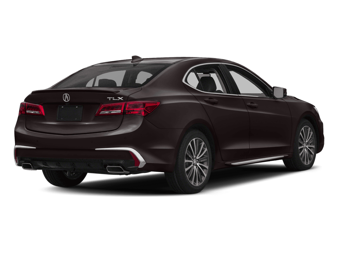 2018 Acura TLX w/Advance Pkg - Rear 3/4, facing to the right