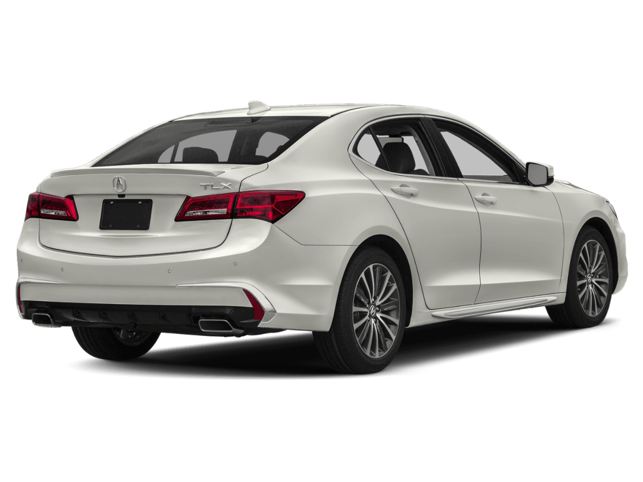 2018 Acura TLX w/Advance Pkg - Rear 3/4, facing to the right