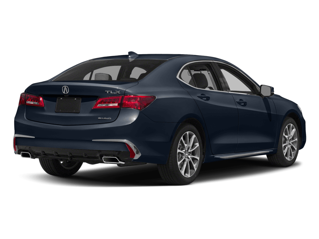 2018 Acura TLX w/Technology Pkg - Rear 3/4, facing to the right