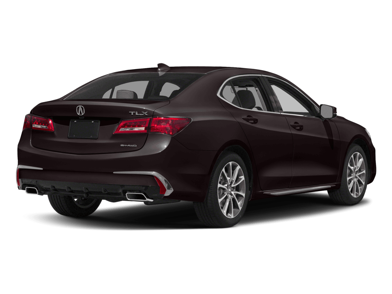 2018 Acura TLX w/Technology Pkg - Rear 3/4, facing to the right