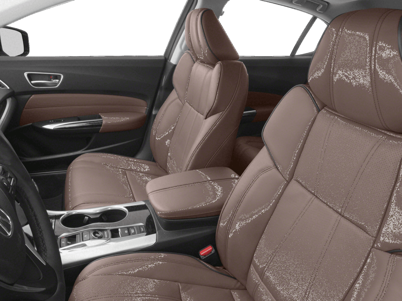 2018 Acura TLX w/Advance Pkg - Interior Driver's Side with Door Open, Front Seat Feature