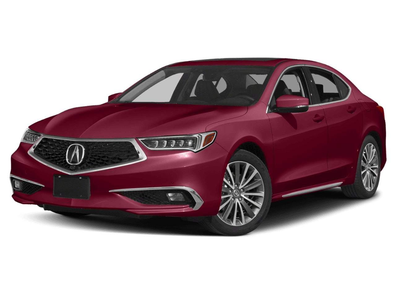 2018 Acura TLX w/Advance Pkg - Front 3/4, facing to the left