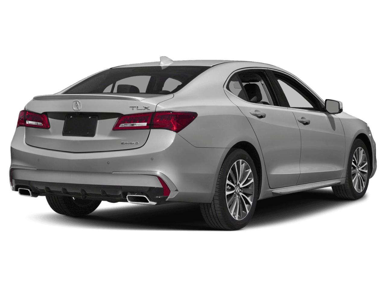 2018 Acura TLX w/Advance Pkg - Rear 3/4, facing to the right