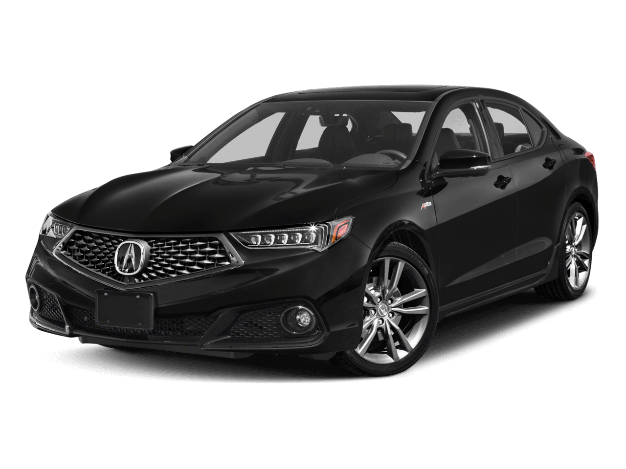 2018 Acura TLX w/A-SPEC Pkg - Front 3/4, facing to the left