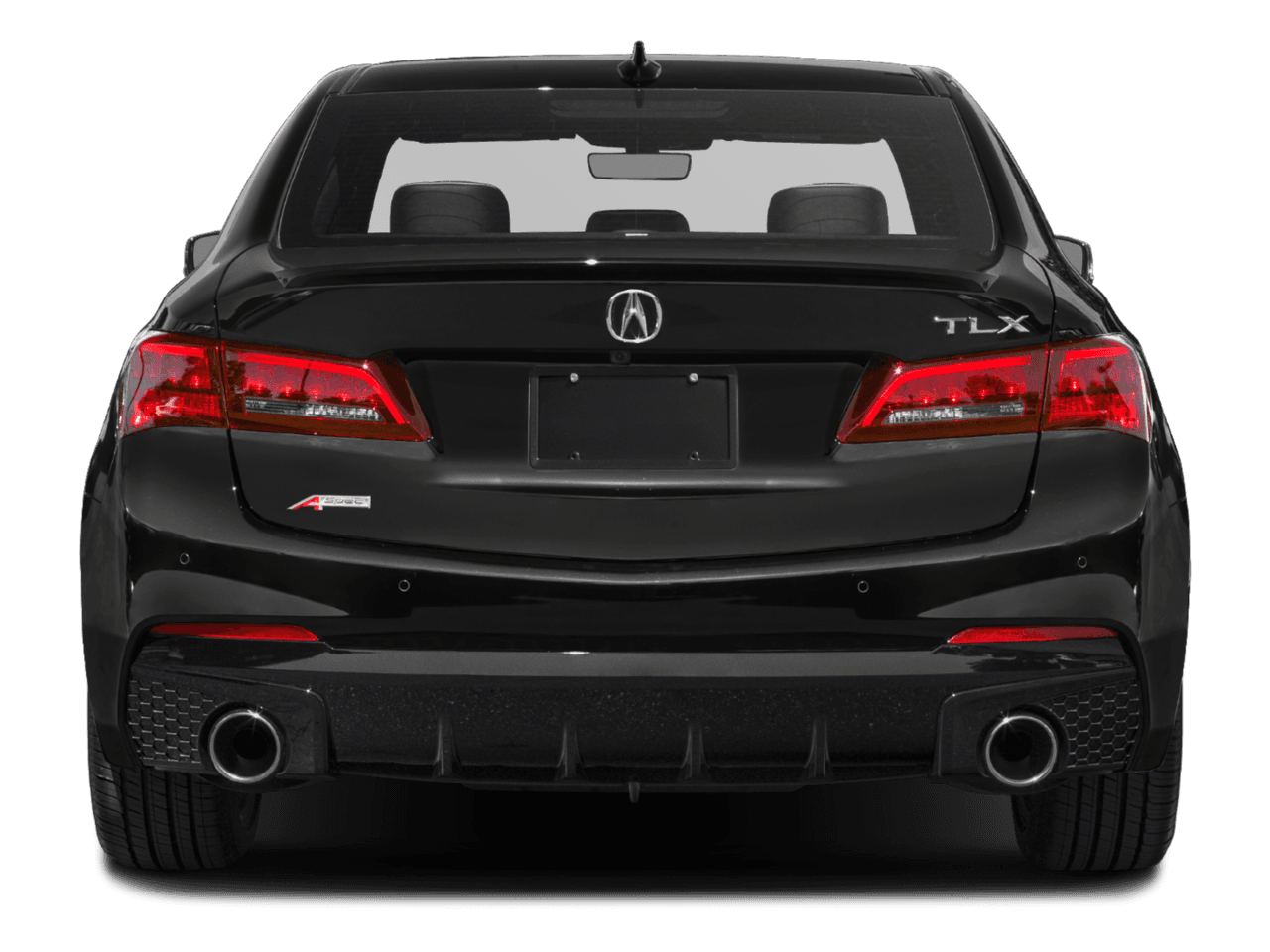 2018 Acura TLX w/A-SPEC Pkg - Rear (full)