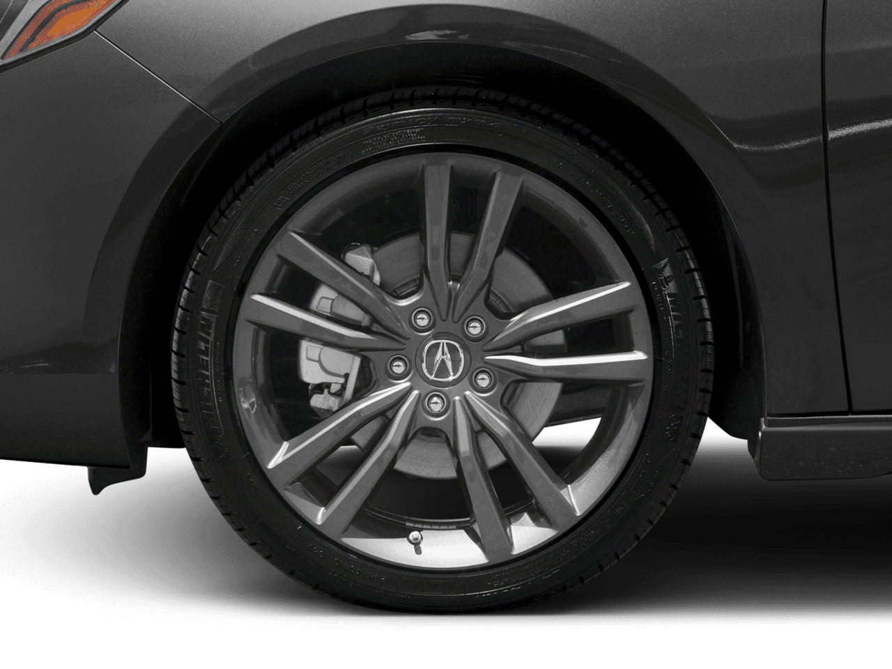 2018 Acura TLX w/A-SPEC Pkg Red Leather - Interior Wheel