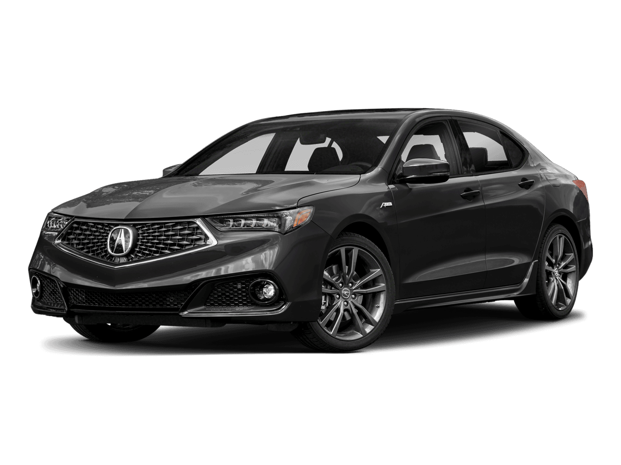 2018 Acura TLX w/A-SPEC Pkg - Front 3/4, facing to the left