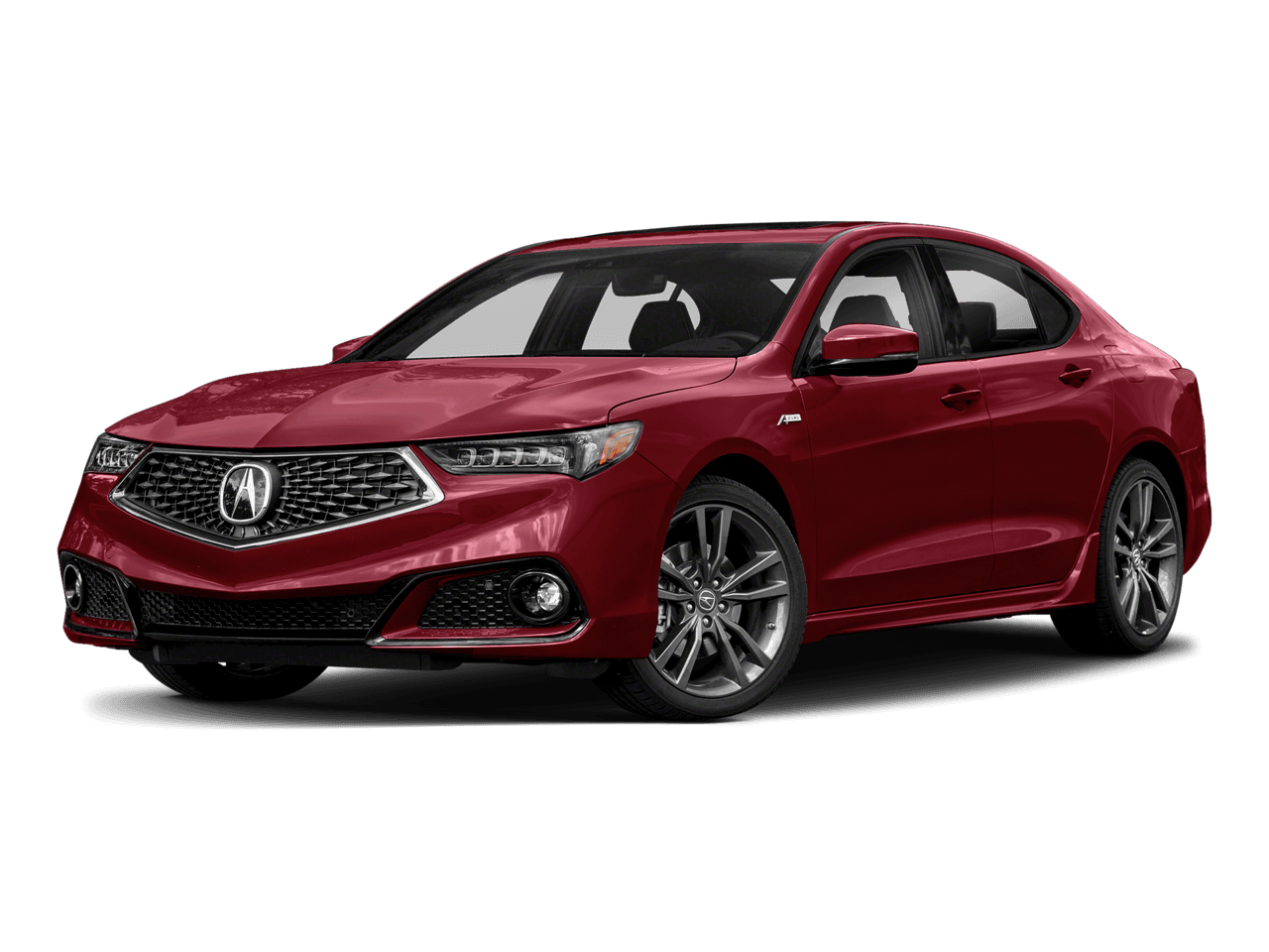 2018 Acura TLX w/A-SPEC Pkg - Front 3/4, facing to the left