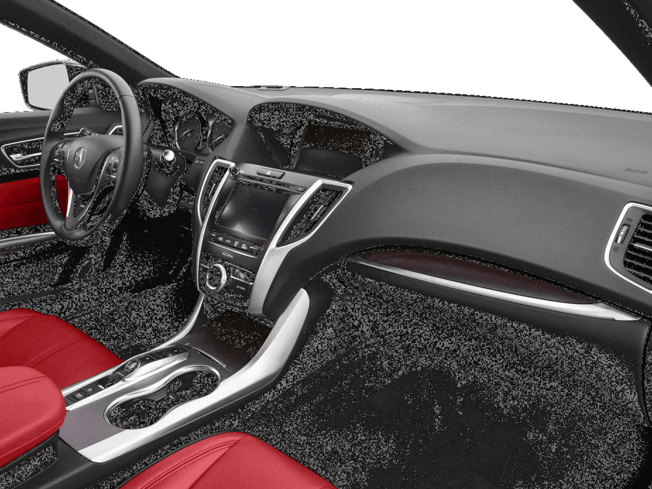 2018 Acura TLX w/A-SPEC Pkg Red Leather - Interior Passenger Dash