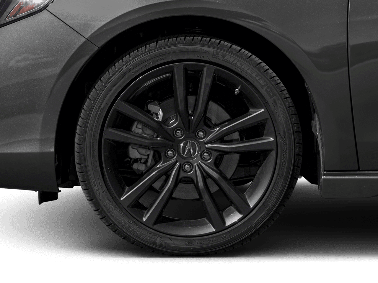 2018 Acura TLX w/A-SPEC Pkg Red Leather - Interior Wheel