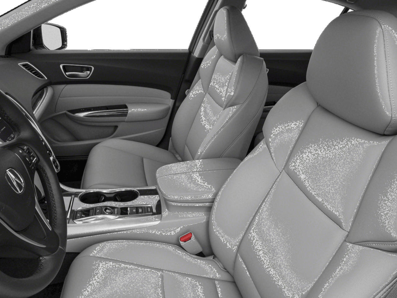 2018 Acura TLX  - Interior Driver's Side with Door Open, Front Seat Feature