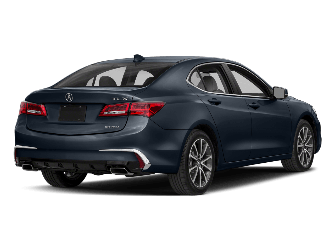 2018 Acura TLX  - Rear 3/4, facing to the right