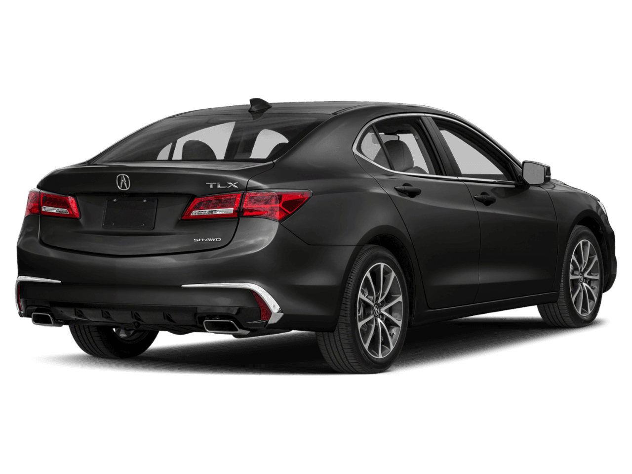 2018 Acura TLX  - Rear 3/4, facing to the right