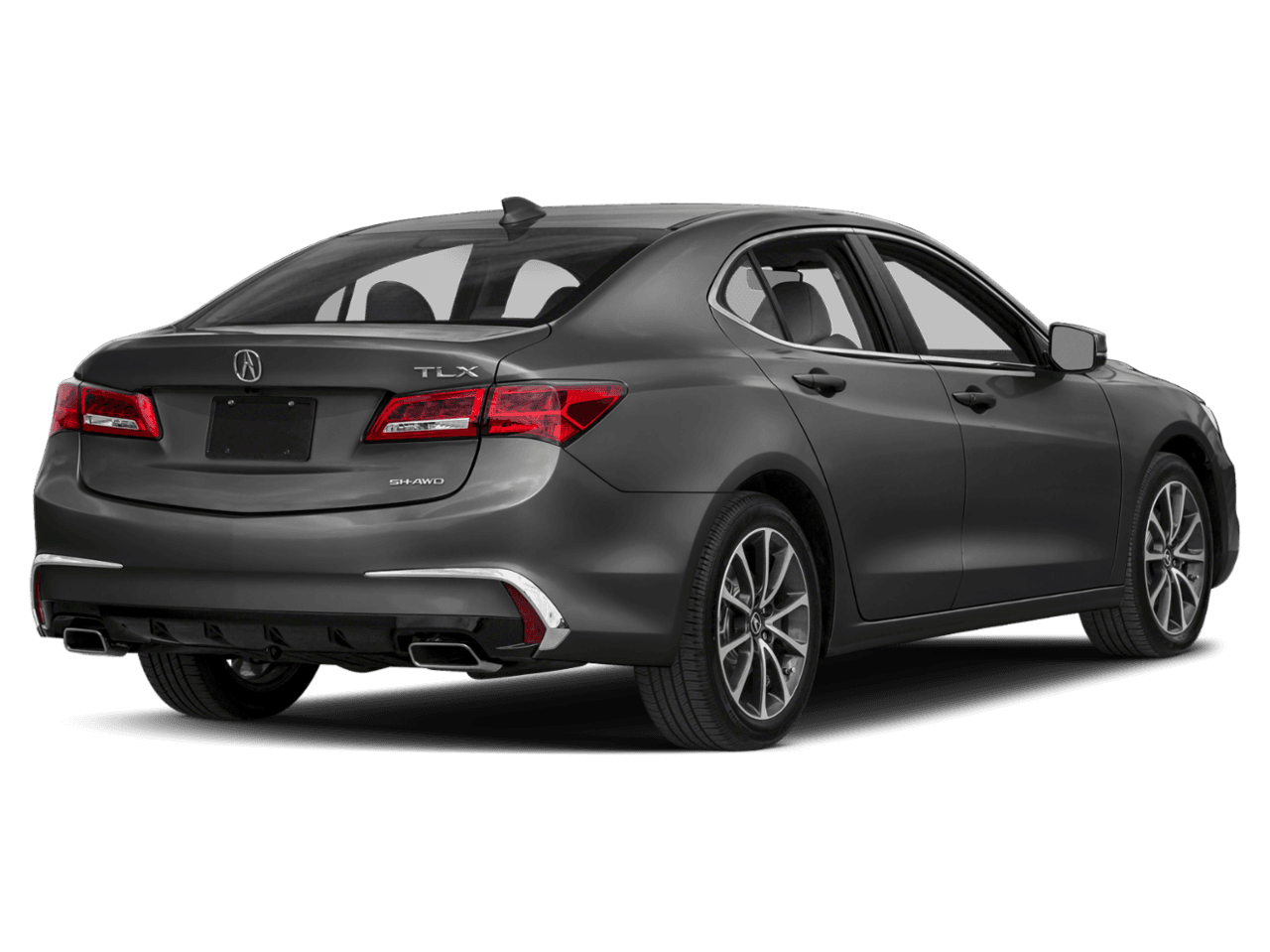 2018 Acura TLX  - Rear 3/4, facing to the right