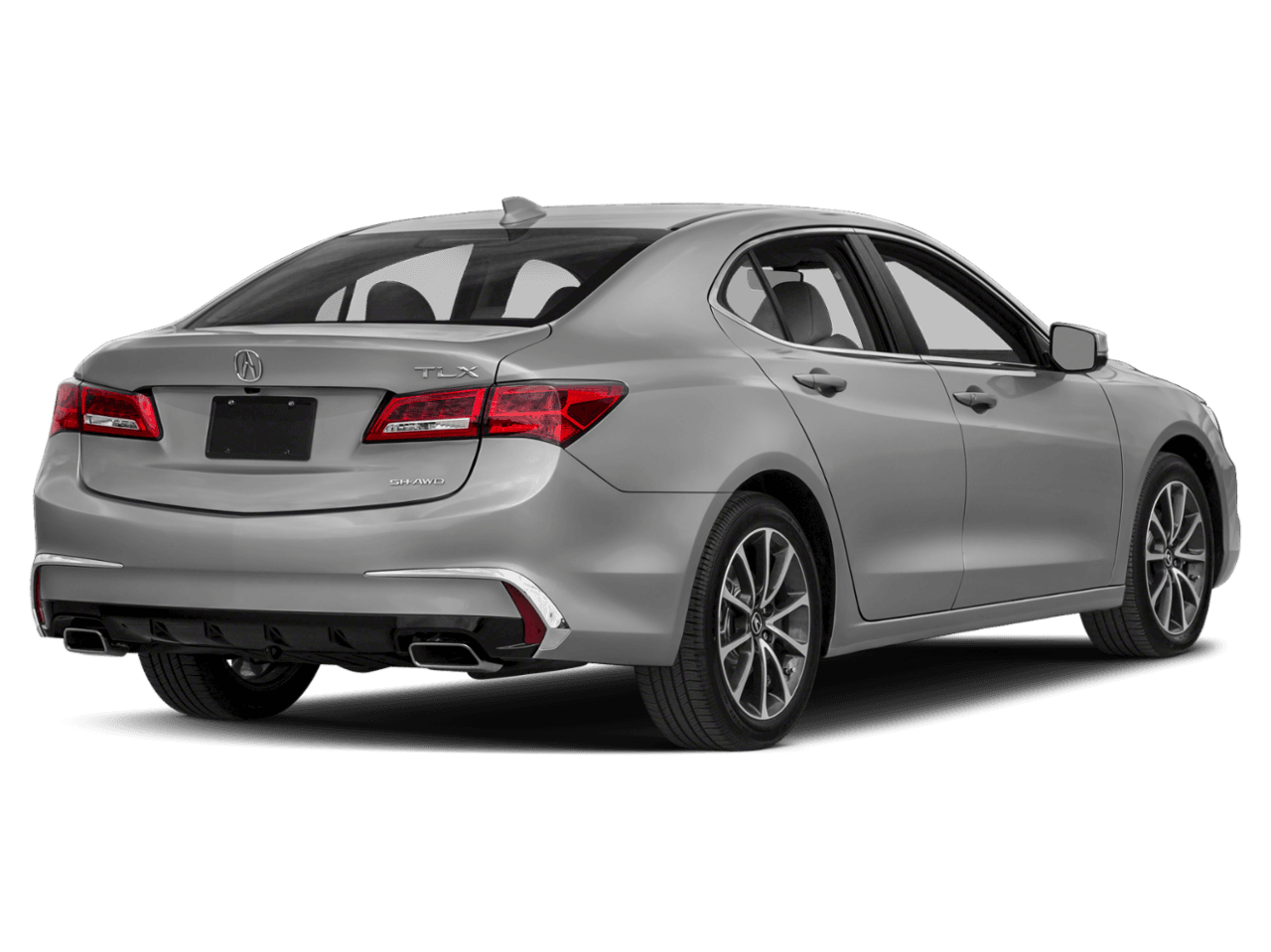 2018 Acura TLX  - Rear 3/4, facing to the right