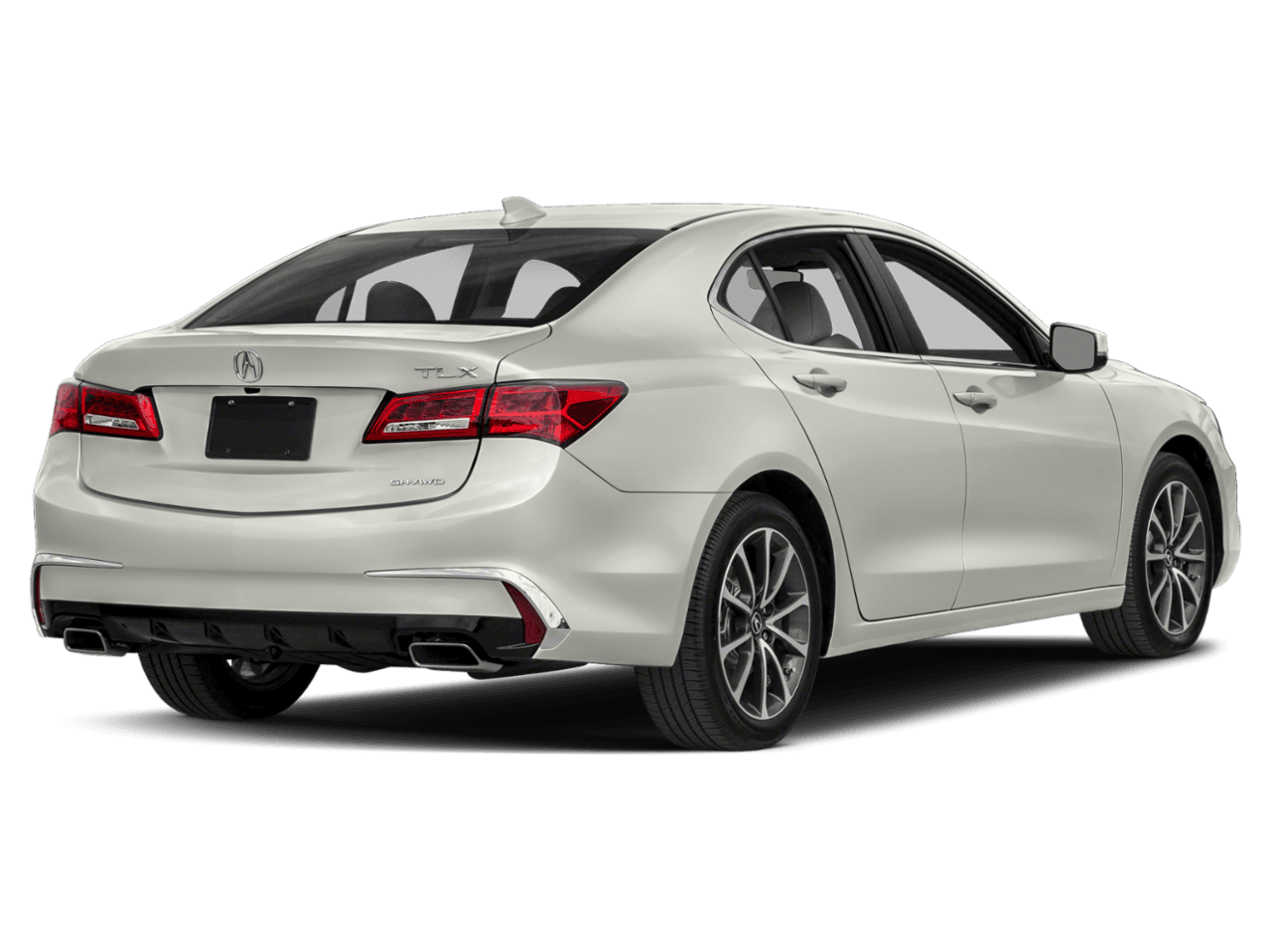 2018 Acura TLX  - Rear 3/4, facing to the right