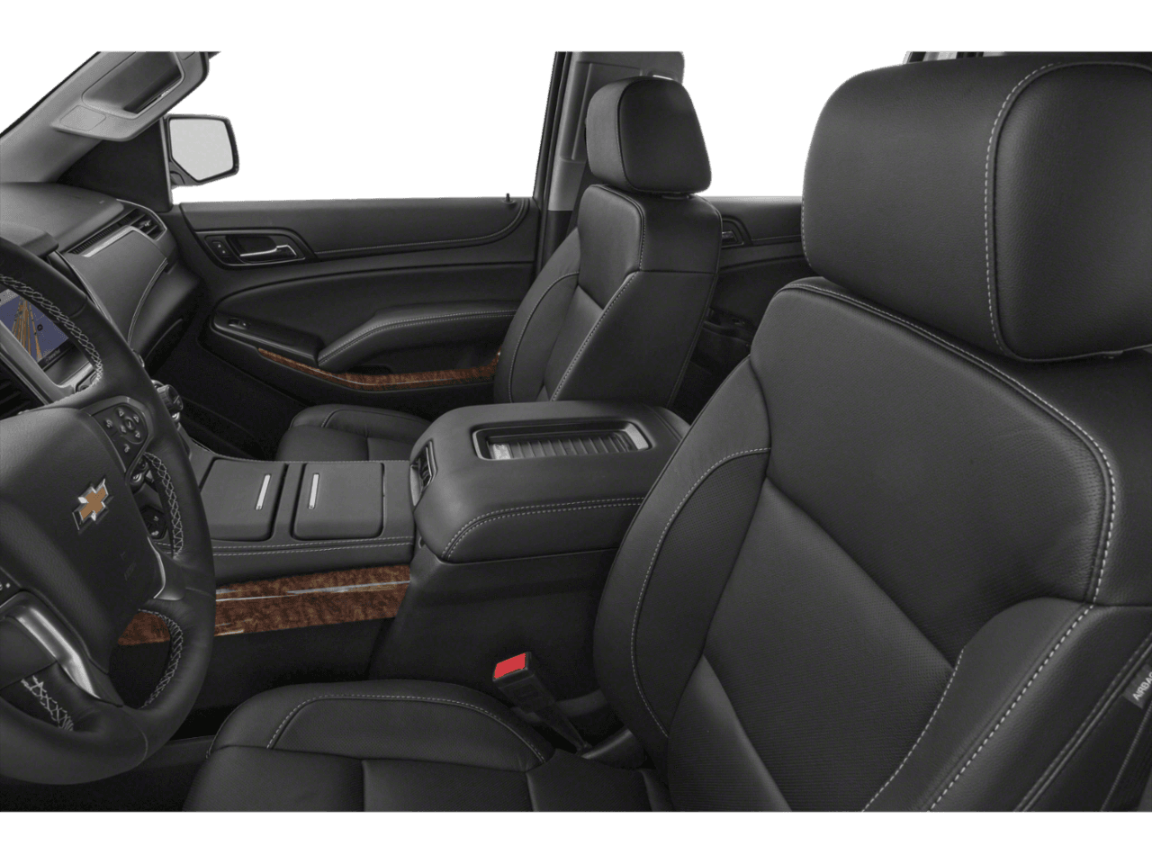 2018 Chevrolet Tahoe Premier - Interior Driver's Side with Door Open, Front Seat Feature