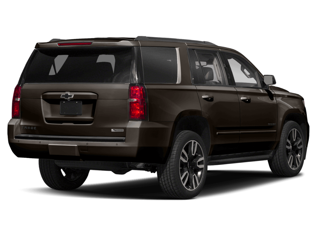 2018 Chevrolet Tahoe Premier - Rear 3/4, facing to the right