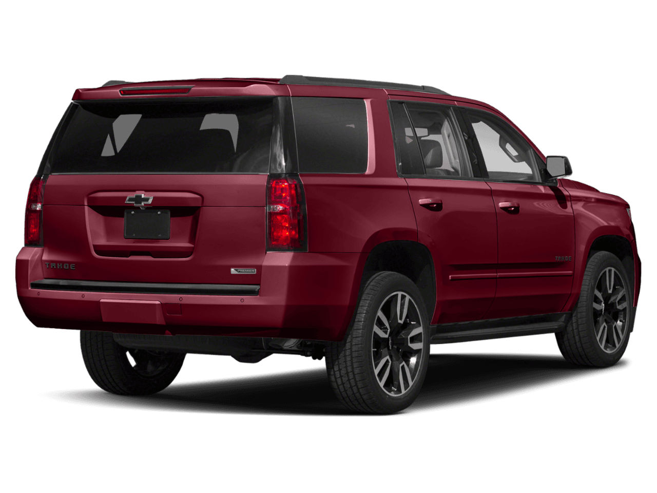 2018 Chevrolet Tahoe Premier - Rear 3/4, facing to the right