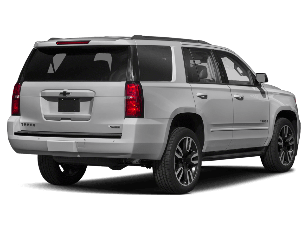 2018 Chevrolet Tahoe Premier - Rear 3/4, facing to the right