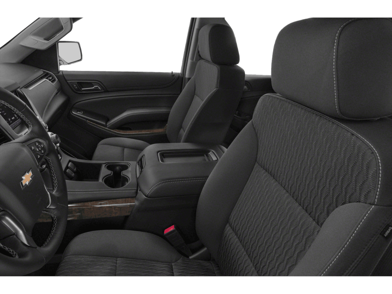 2018 Chevrolet Tahoe LT - Interior Driver's Side with Door Open, Front Seat Feature