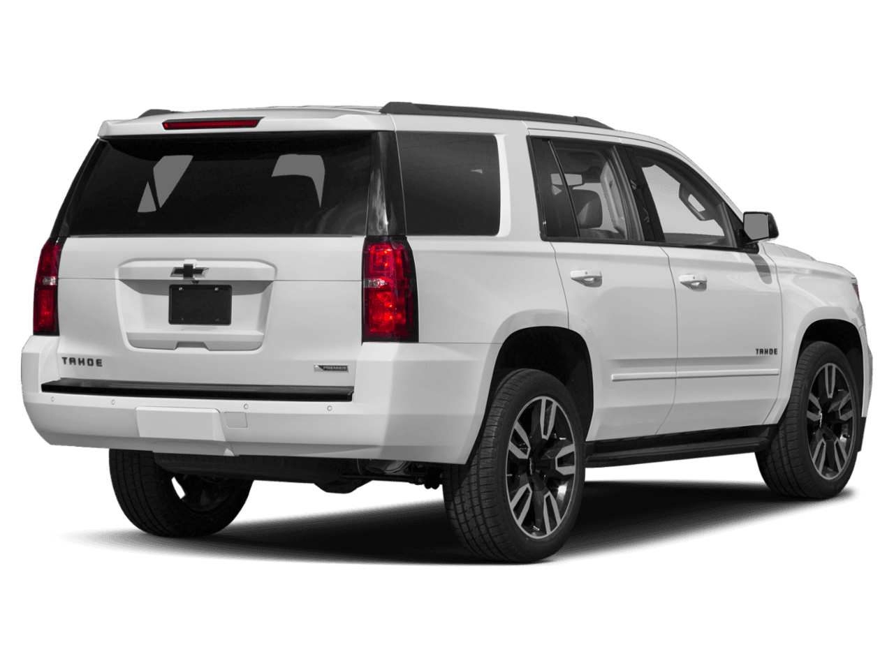2018 Chevrolet Tahoe Premier - Rear 3/4, facing to the right