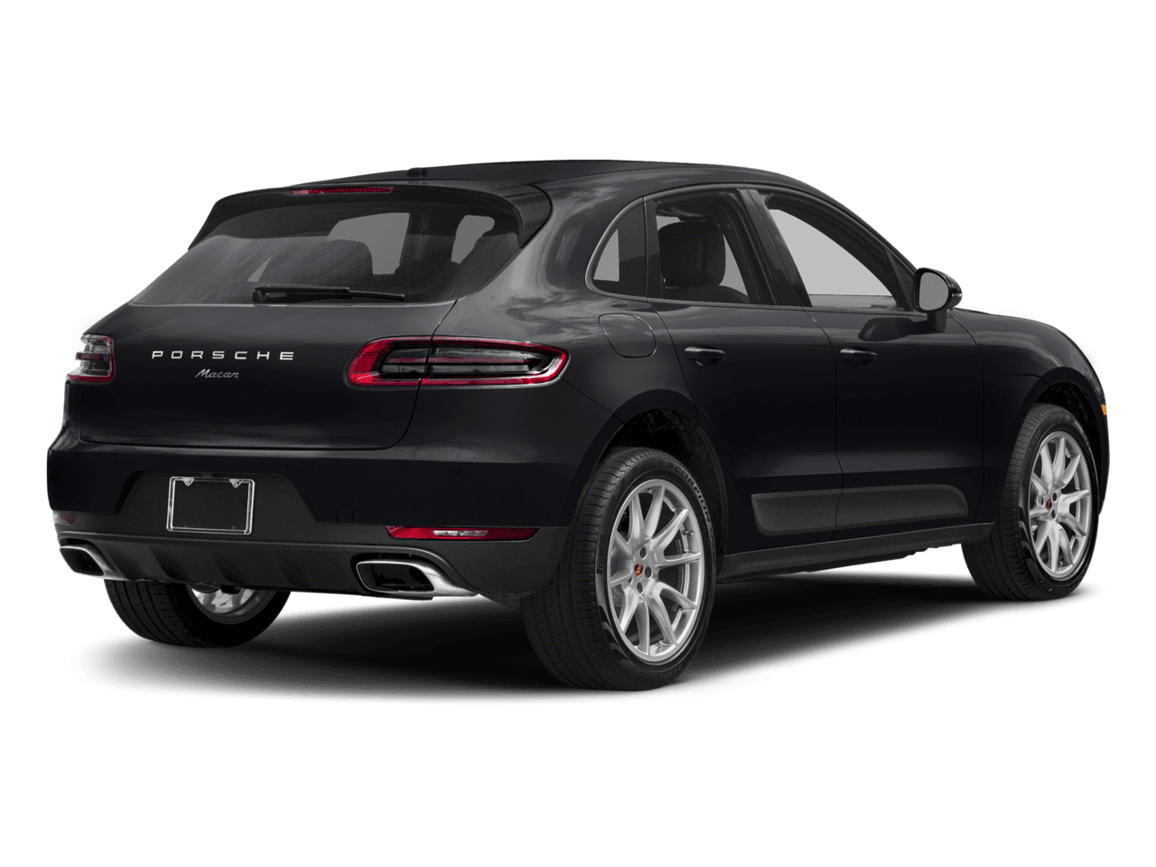 2018 Porsche Macan  - Rear 3/4, facing to the right