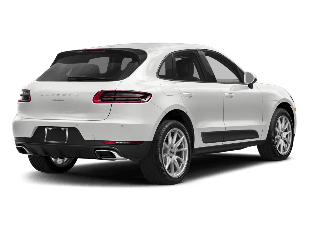 2018 Porsche Macan  - Rear 3/4, facing to the right