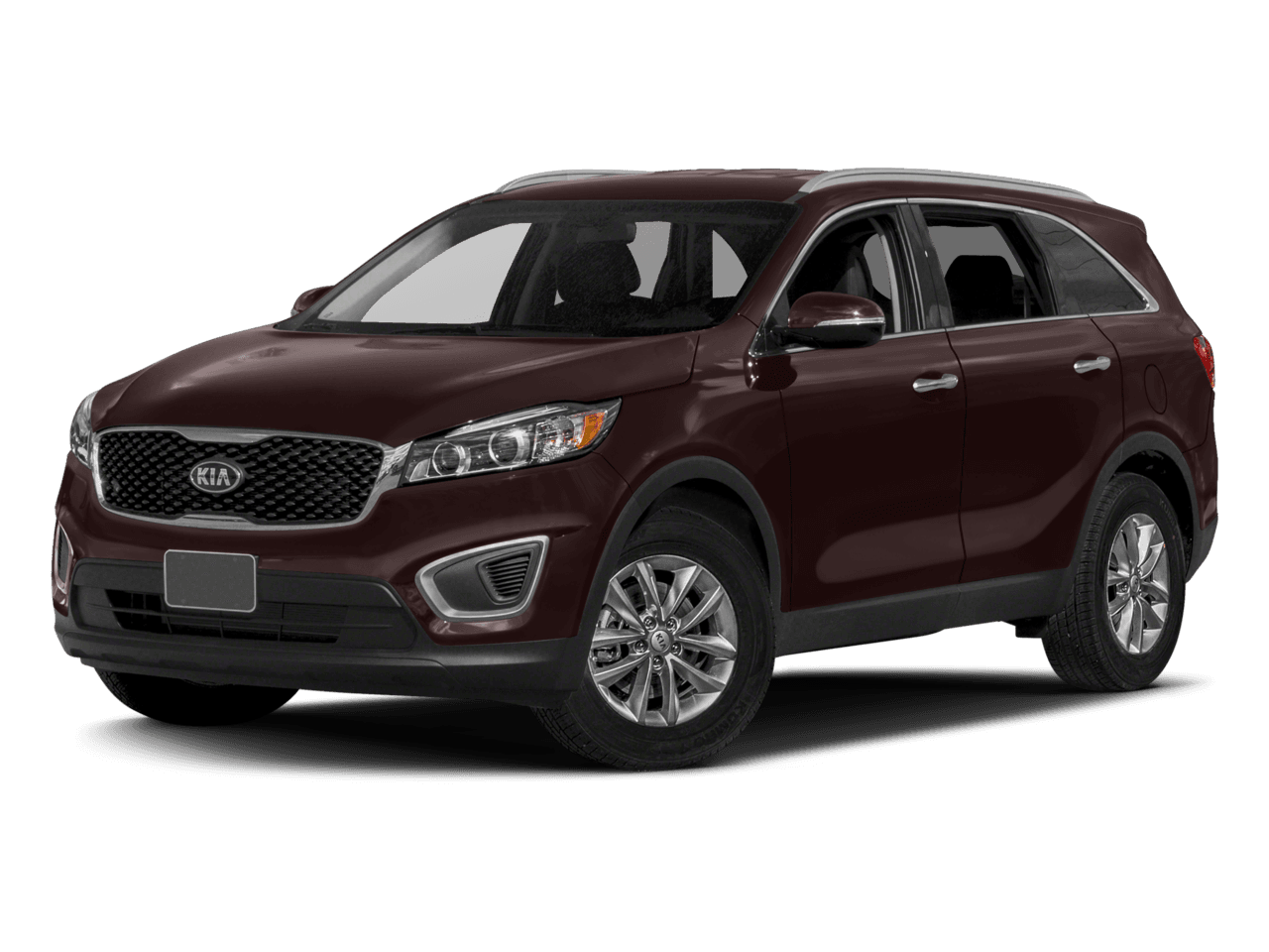 2018 Kia Sorento LX V6 - Front 3/4, facing to the left