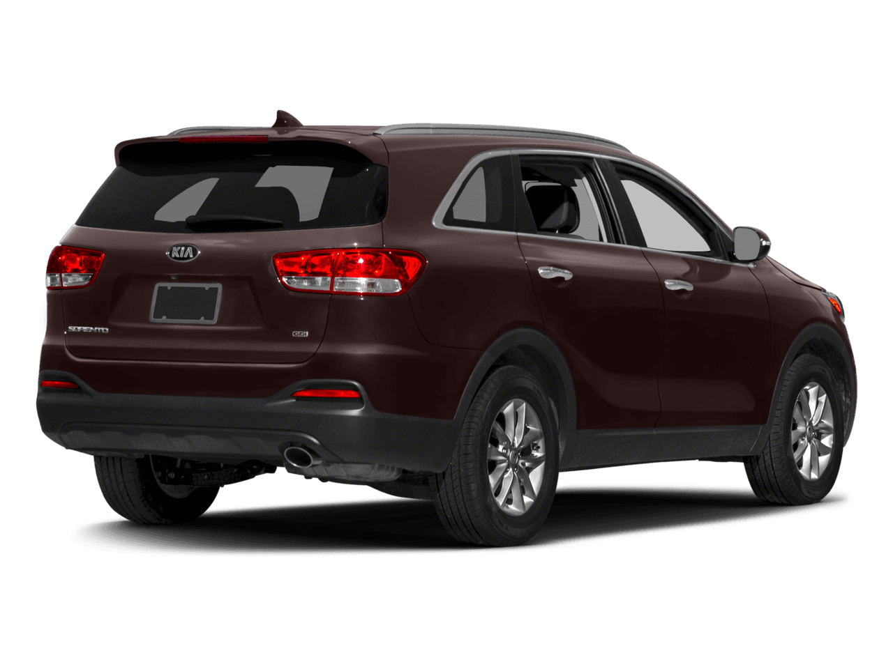 2018 Kia Sorento LX V6 - Rear 3/4, facing to the right