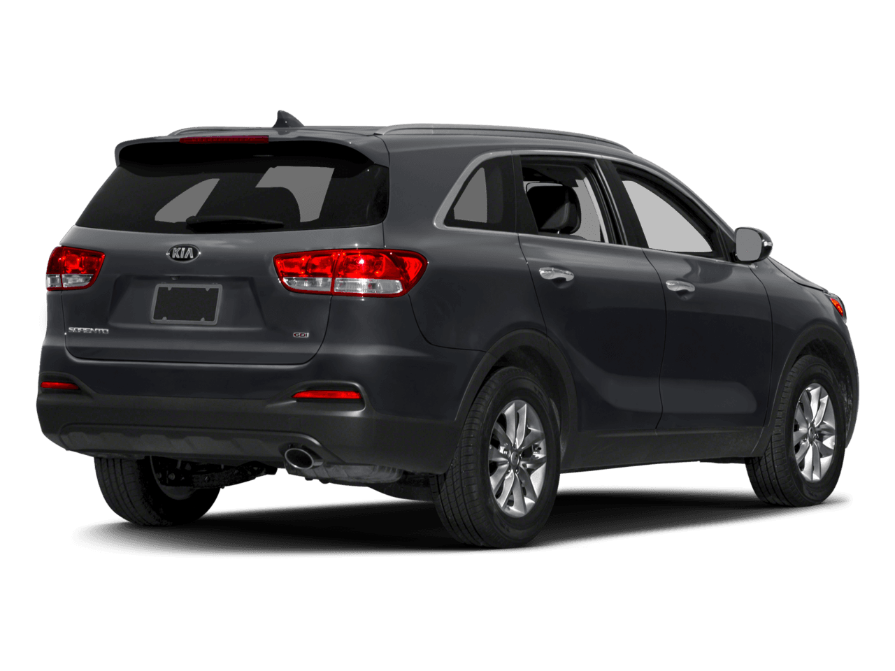 2018 Kia Sorento LX V6 - Rear 3/4, facing to the right