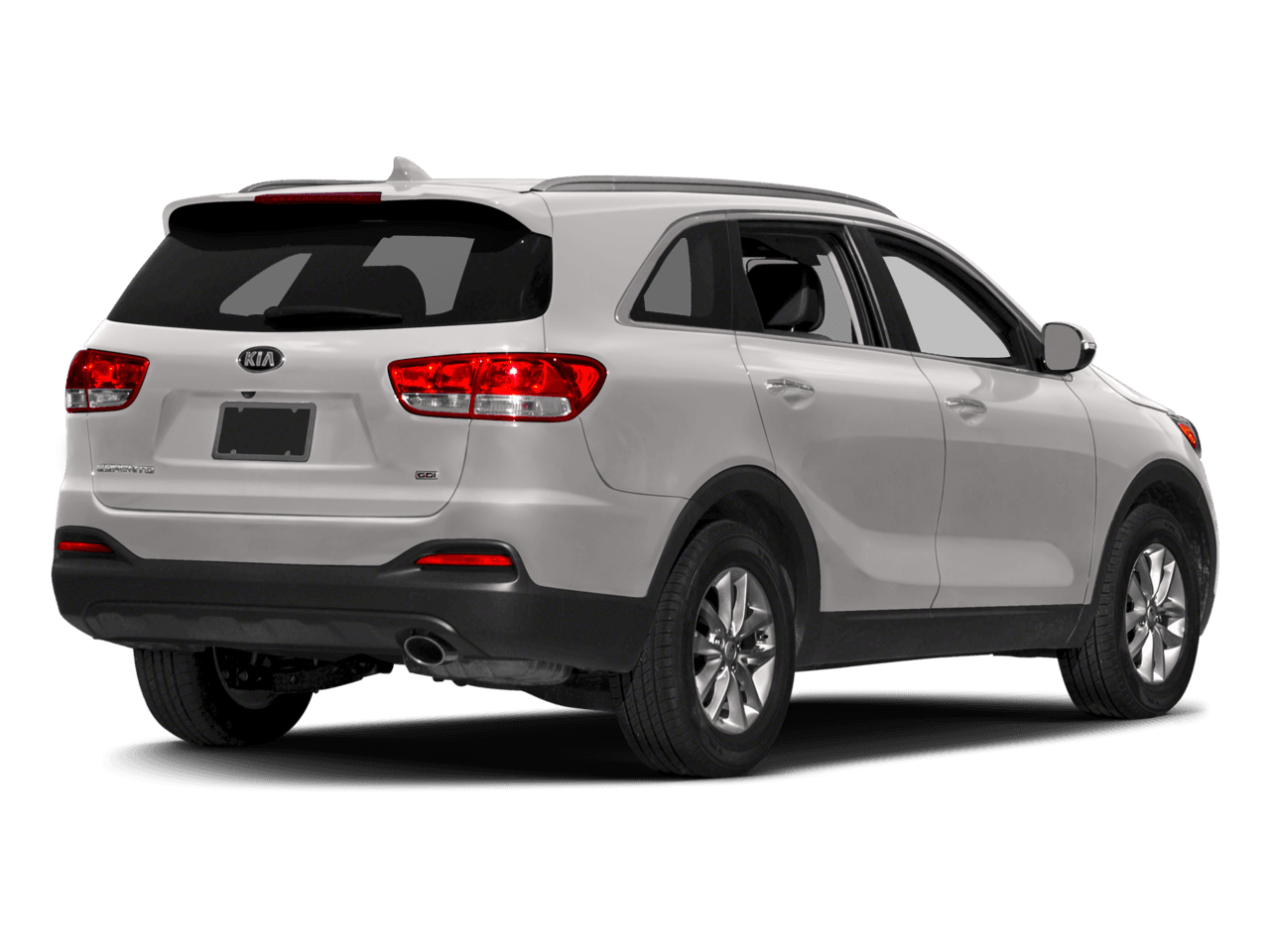 2018 Kia Sorento LX V6 - Rear 3/4, facing to the right