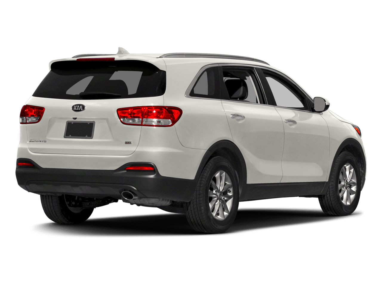 2018 Kia Sorento LX V6 - Rear 3/4, facing to the right