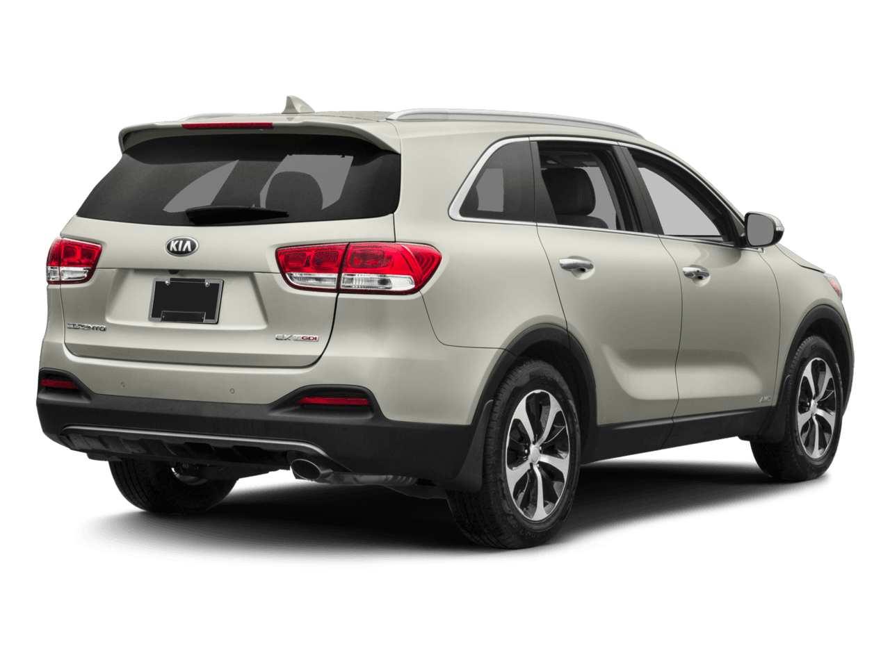 2018 Kia Sorento EX V6 - Rear 3/4, facing to the right
