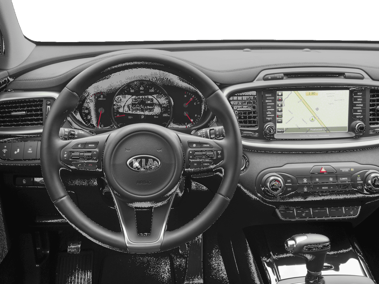 2018 Kia Sorento SX V6 - Interior Drivers Dash