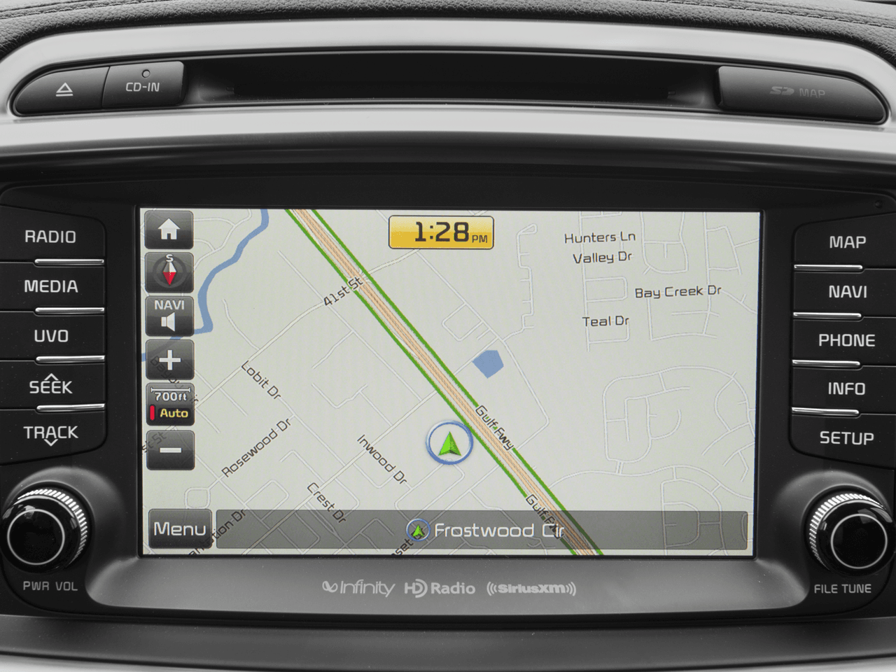 2018 Kia Sorento SX V6 - Interior Navigation System